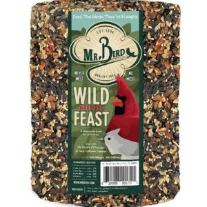 Mr. Bird Wild Bird Feast Birdseed Large Cylinder 4 lbs.