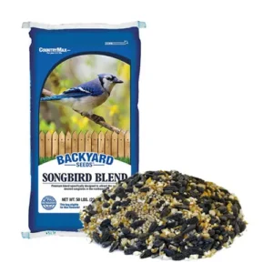 CountryMax Backyard Seeds Songbird Blend Wild Bird Seed – 50 lb