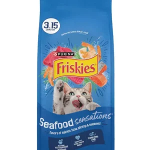 Purina Friskies Dry Cat Food Seafood Sensations With Salmon