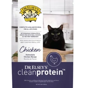 Dr. Elsey's Clean Protein Chicken Home Style Recipe All-Meat Pouch (Pack of 12)