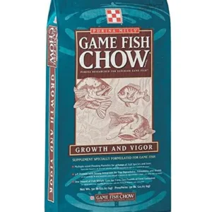 Purina | Game Fish Chow - Floating Diet for Pond Fish | 50 Pound (50 lb.)